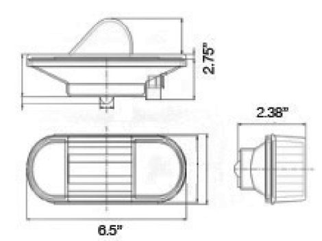 6" Oval Mid Park Turn Light - Heavy Duty Lighting (en-US)