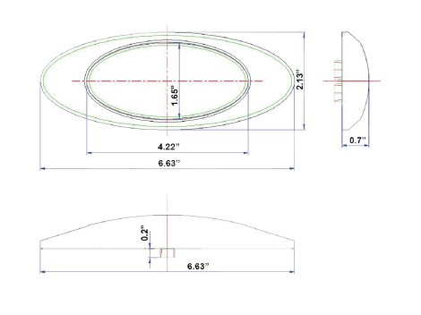 6" Oval Clearance Marker Light - Heavy Duty Lighting (en-US)