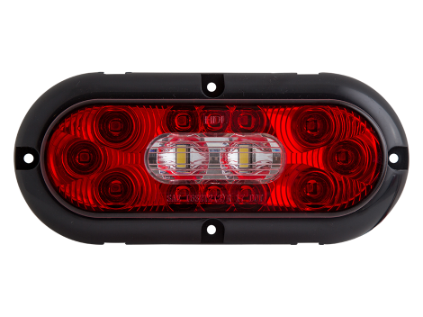 6" Oval Surface Mount Combination Stop Tail Turn with Backup Light - Heavy Duty Lighting (en-US)