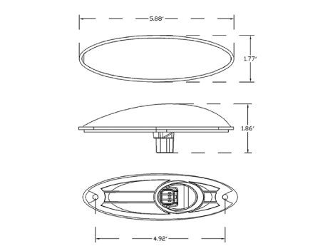 Freightliner® Pre 2014 Cascadia Cab Marker Light - Heavy Duty Lighting (en-US)