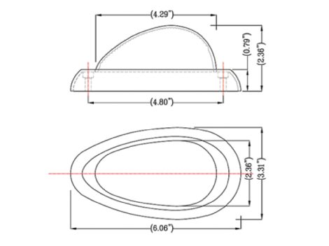 Freightliner® 2-Wire Teardrop Side Marker Turn Light - Heavy Duty Lighting (en-US)