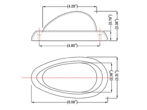 Freightliner® 3-Wire Teardrop Side Marker Turn Light - Heavy Duty Lighting (en-US)