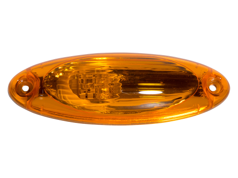 SCITOO Amber LED Side Marker Lights For Freightliner Cascadia - 5 LED, 12V, Waterproof