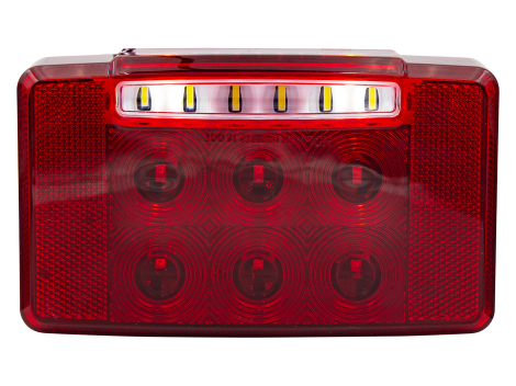 International® Combination Stop Tail Turn  with License - Heavy Duty Lighting (en-US)