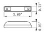 4" Slim Line 3 Wire Clearance Marker Light - Heavy Duty Lighting (en-US)