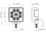 4.4" High Flux Square Flood with ATCS® - Heavy Duty Lighting (en-US)