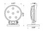 High Output Round Magnetic Base Work Light - Heavy Duty Lighting (en-US)