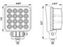 High Output Square Flood Light - Heavy Duty Lighting (en-US)