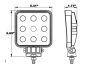 High Output Square LED Work Light - Heavy Duty Lighting (en-US)