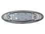 6" Oval Clearance Marker Light with Chrome Bezel - Heavy Duty Lighting (en-US)